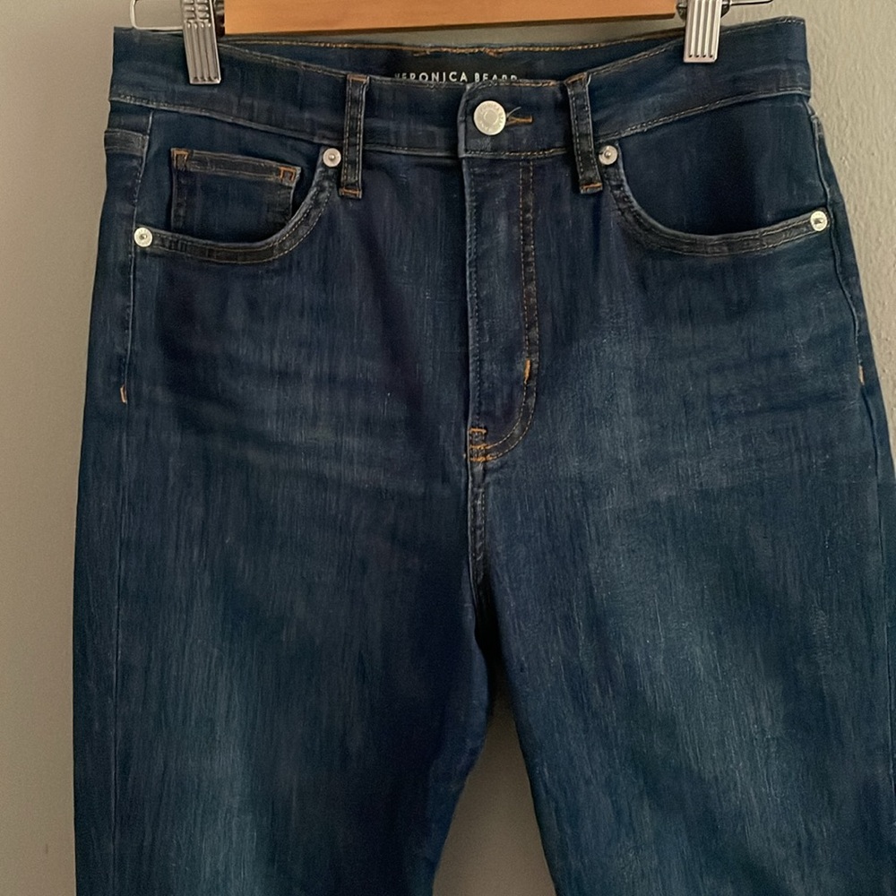 Veronica Beard Carly Kick Flare‎ Jeans Size 28/6 - Picture 3 of 15